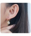 Silver Hoop Earring HO-2602